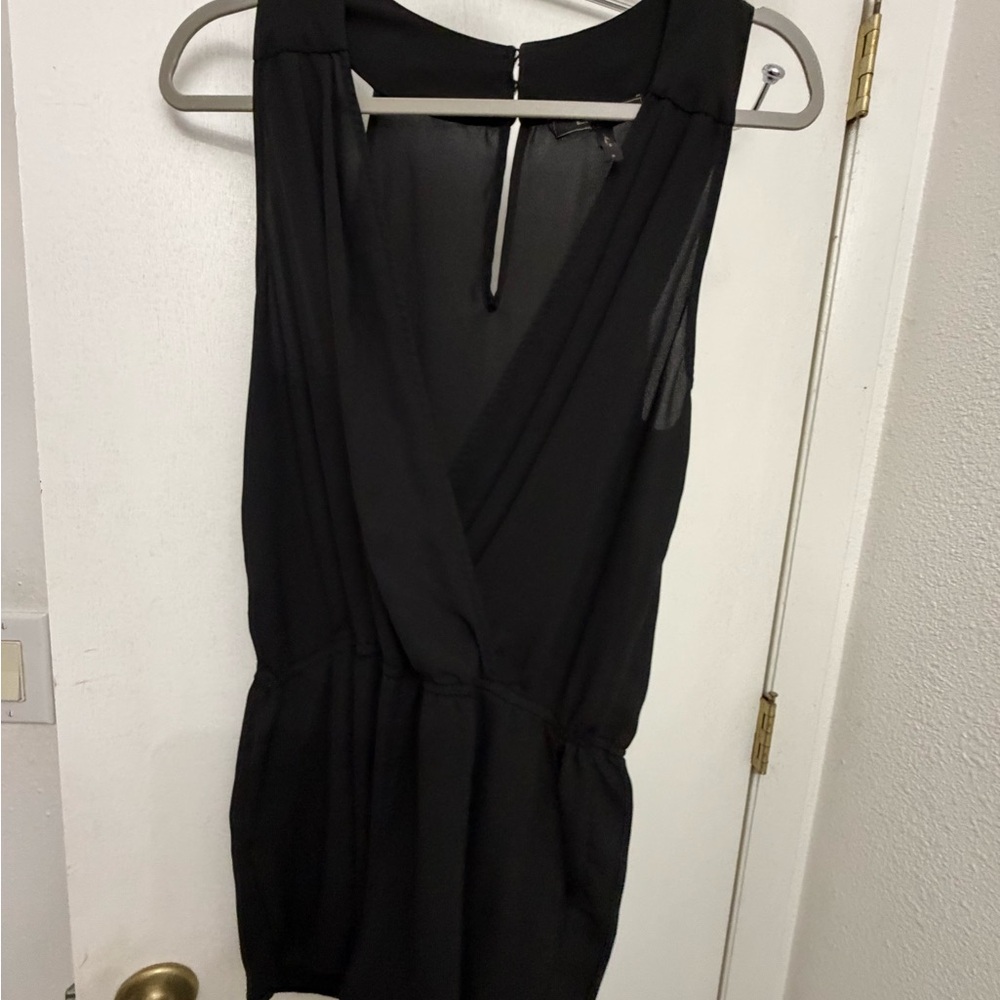 BCBGMaxAzria Black romper